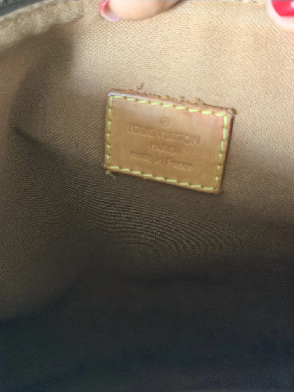Louis Vuitton Monogram Pochette Bosphore Crossbody